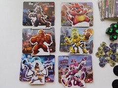 King of Tokyo 2017 Board Game & RARE Promos! 100% Complete! W/ Baby Gigazaur!
