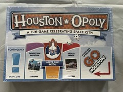 Houston Opoly Board Game Sealed Late For The Sky Houston Texas Monopoly Style