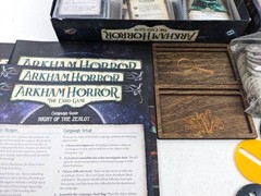 Arkham Horror Living Card Game 2x Base Core Set LCG + Extras READ