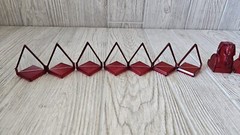 Laser Khet 2.0 Game Replacement Parts Pieces Red Lot Of 12 Pieces