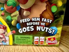 Goliath Chompin’ Charlie Game Feed Him Fast 2-4 Players/ Age 4+/Tested**READ**