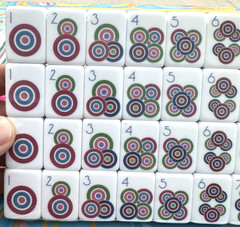 SIERRA 4 Layer Acrylic Mahjong Tiles Full American Set 160 Tiles US SELLER! NEW!