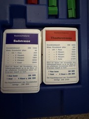 German Monopoly Game Vintage 1973 Carrying Case