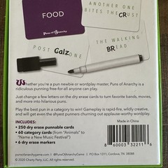 Puns of Anarchy: The Outrageous Pun Making Party Game