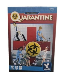 Mercury Games Quarantine Hospital Themed Strategy Board Game Complete
