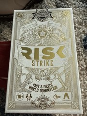 Hasbro Gaming Risk Strike Cards and Dice Game Fast & Fierce World Domination