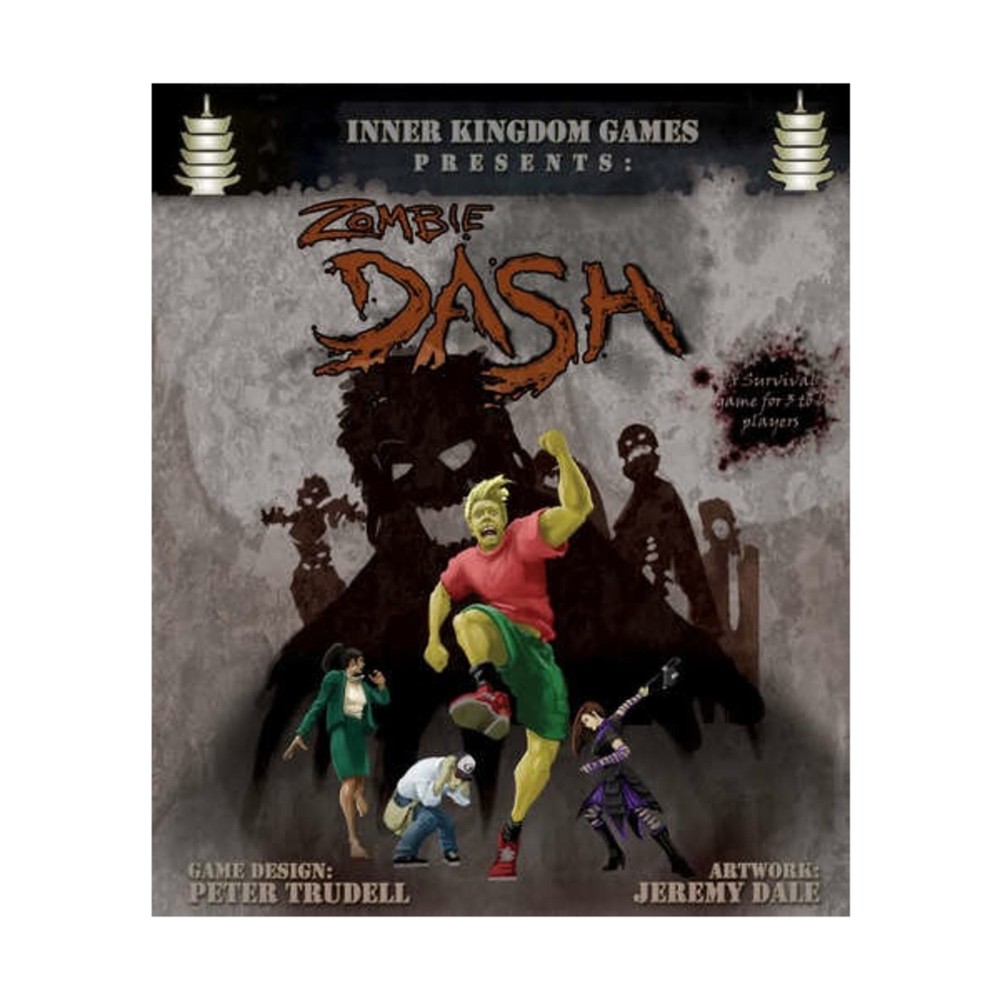 Inner Kingdom Boardgame Zombie Dash Box VG/EX