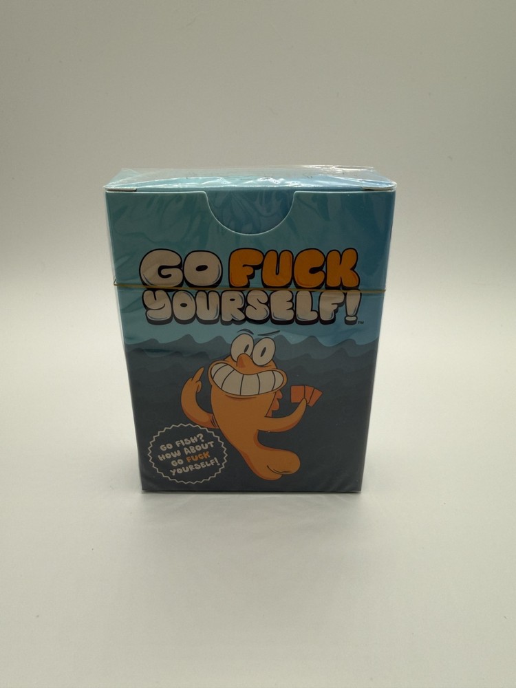 Spite House Studios Go F*** Yourself Adult Go Fish Party Card Game – New Sealed