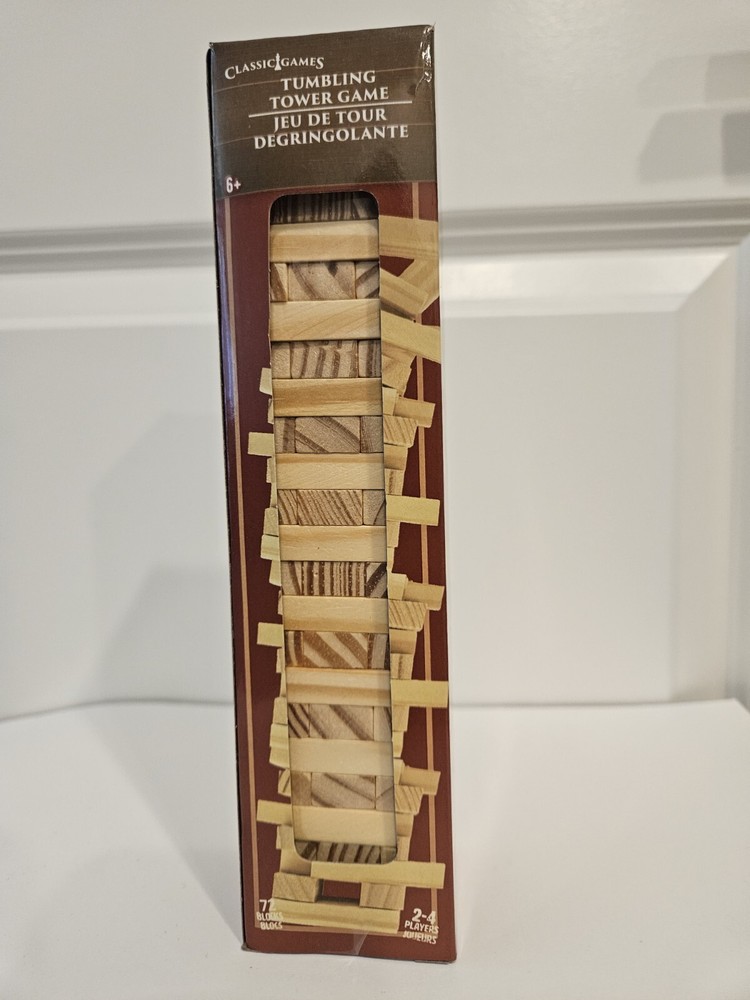 Greenbrier Tumbling Tower Game – 72 pcs. Mini Juego
