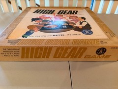 Vintage Mattel 1962 High Gear The Mechanical Maneuver Board Game