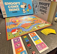 Vintage 1973 Snoopy Come Home Board Game Complete Milton Bradley