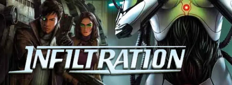 ANDROID INFILTRATION Netrunner Boardgame Fantasy Flight – Complete