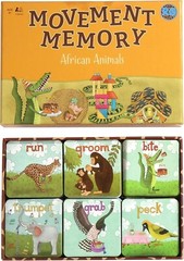 Movement Memory Game for Toddlers 2-4 Years – Educational Matching Game
