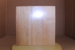 OPEN BOX / Square Roulette Board Game Wood