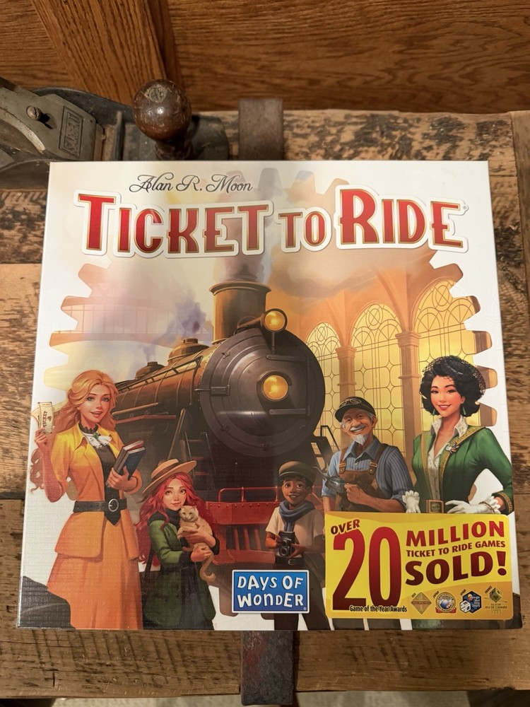 Asmodee | Ticket to Ride Refresh | Family Board Game | Ages 8+ | 2-5 Player