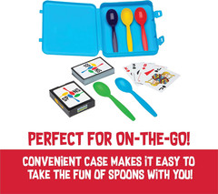Spoons in a Case, Card Games for Kids – Spoons Game, Fun Family Games for Kids a