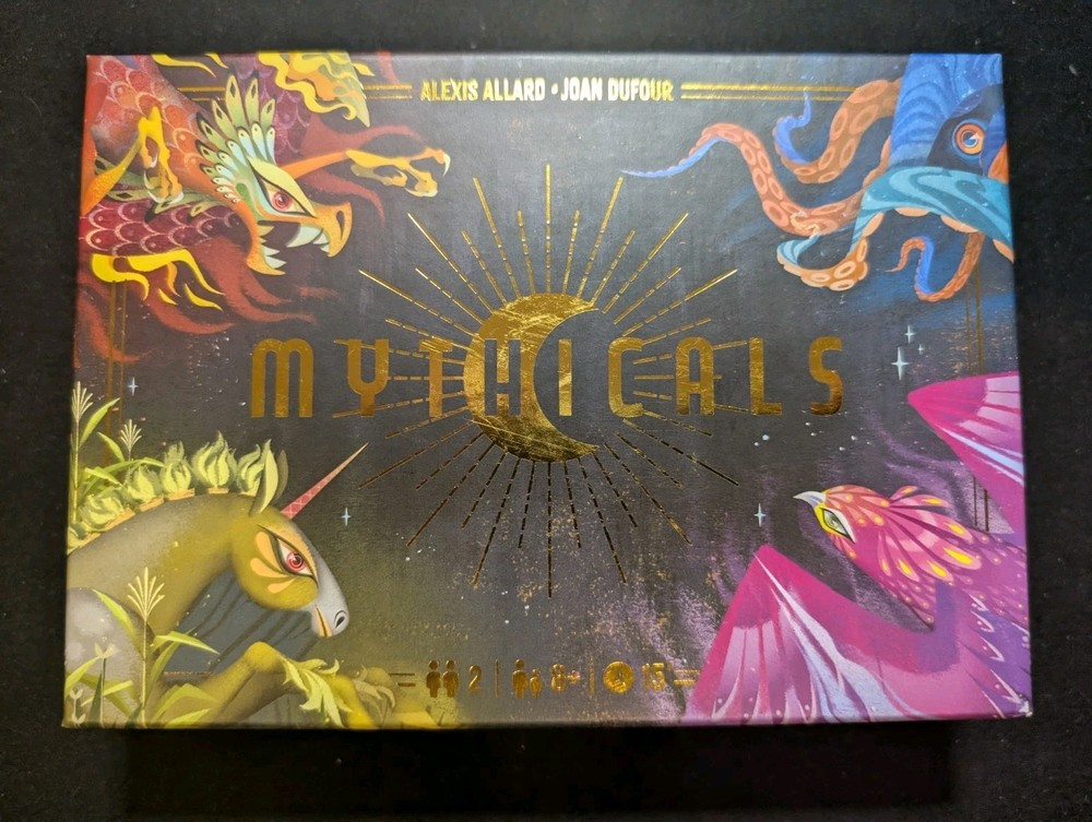 Mythicals Tactical Card Game Repos Production Asmodee Strategy Boardgame New
