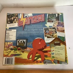 Banzai The DVD Betting Game Hit TV Show Age 16+ Sushi Characters Party Fun NEW