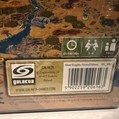 Waste Knights Board Game 2nd Ed. Galakta 2021 – New / Sealed