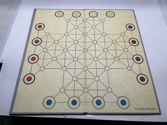 1961 Troke Castle Checkers Board Game by Selchow Righter