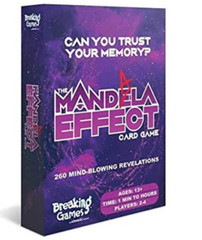 Breaking Games Mandela Effect Memory Test Board Game Ages 13 Years and Up