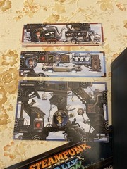 Steampunk Rally Fusion Board Game: Atomic Edition + Promos NEAR MINT Kickstarter
