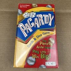 Pacardy Cards And Dice Game 2-6 Players Ages 8+ Patch Products 2005 Complete