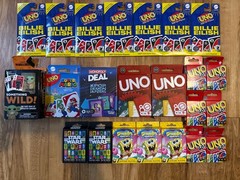 Bundle Of New Sealed UNO & Themed Playing Cards – LOT OF 23