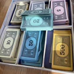 Monopoly White Box Set by Parker Brothers INC 1946, 2-8 players of ages 8-adult