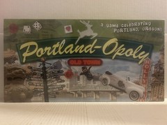 Late for The Sky Portland-Opoly OLD TOWN a game celebrating Portland, Oregon!