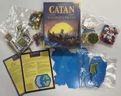 CATAN Expansion set- Catan: Explorers & Pirates – 100% Complete- Mayfair Games