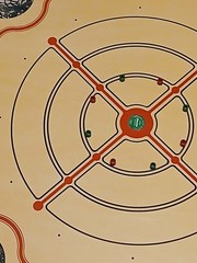Vintage Carrom Gameboard Model 108P Incomplete See Description