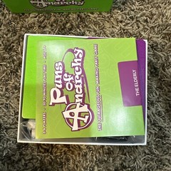 Puns of Anarchy Pun Making Party Game Charty Party 2020 New Sealed