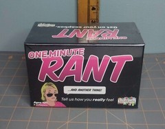Solid Roots One Minute Rant Family Game New In Box Sealed