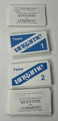 Vintage Pocket Size The Ungame – Teen Version – Tailcor – 1989 – With Rules Nice