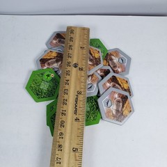 15 Pc Terraforming Mars GREENERY CITY TILES Lot Stronghold Games