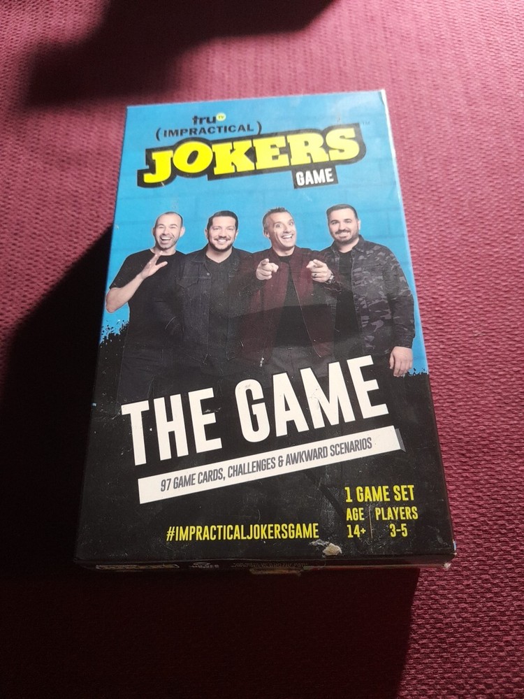 Impractical Jokers The Game Wilder Toys Fun Card Game Tru TV 2020