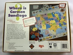 1993 Where in the USA is Carmen Sandiego? Board Game University Games Complete