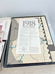 SPI 1918 WW1 Operation Michel Military Historical Simulation Strategy Game 1971