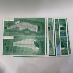 Vintage APBA Pro Golf Board Game w/ 18 Hole Course & Player Cards Unused VGC