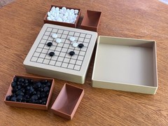 Go Board Game 9×9 Compact Travel-Size Set