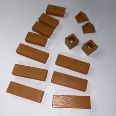 Angry Birds: Knock On Wood Game Replacement Blocks L & S Girder Triangles Square