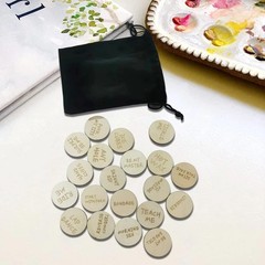 20Pcs Date Night Activity Tokens, Valentines Ideas Gifts for Couples, Funny Wood