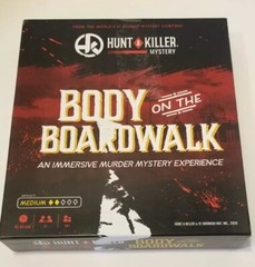 Hunt a Killer Body on the Boardwalk Complete Murder Mystery Game 2021 New Opened