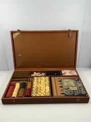 1940s Metro Games Set With Bakelite Items – Original Sealed Cards