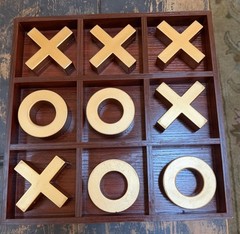 Large Coffee Table Size TIC TAC TOE GAME