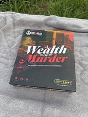 Hunt A Killer A Wealth of Murder Game Unisex OS Black New Immersive Mystery