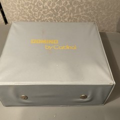 Domino By Cardinal With 135 Dominos And Gray Vinyl Case