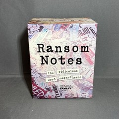 NEW Ransom Notes Ridiculous Word Magnet Board Game Unopened Charty Party 2023