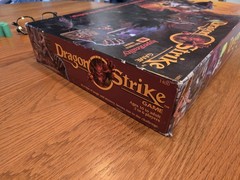 1993 TSR Dungeons & Dragons Dragon Strike Board Game VHS 100% Complete Vintage
